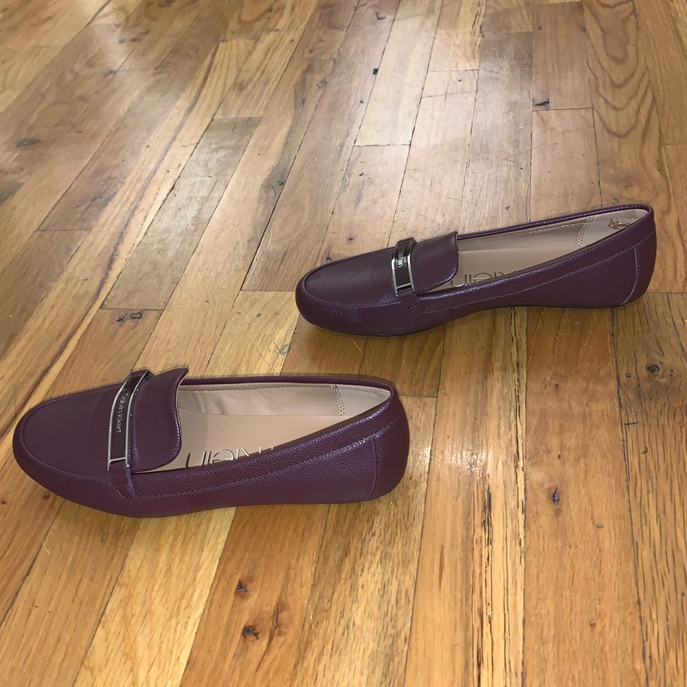 SOLD RARE maroon Calvin Klein LIRA 7.5 - Picture 10 of 11